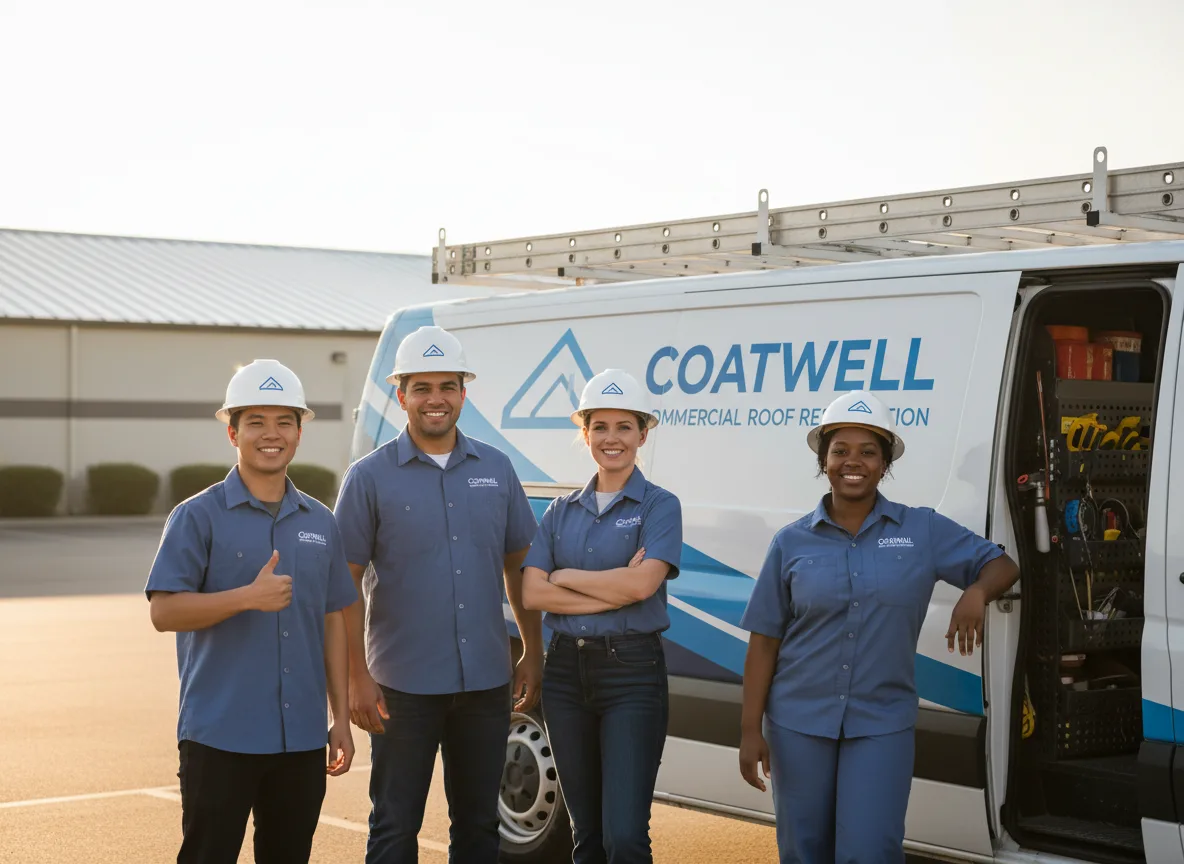 Commercial roof coating company in Camden, IN